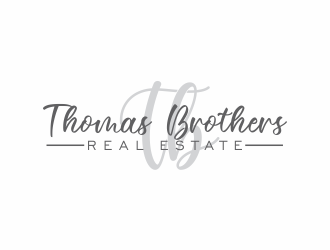 Thomas Brothers Real Estate  logo design by up2date