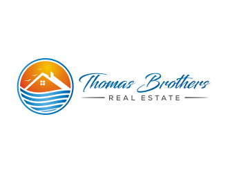 Thomas Brothers Real Estate  logo design by cahyobragas