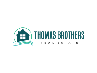 Thomas Brothers Real Estate  logo design by cintoko