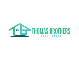 Thomas Brothers Real Estate  logo design by cahyobragas