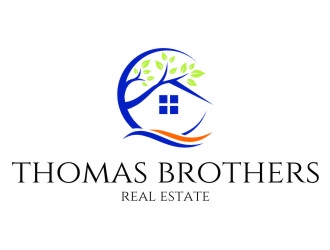 Thomas Brothers Real Estate  logo design by jetzu