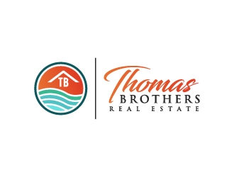 Thomas Brothers Real Estate  logo design by wongndeso