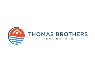 Thomas Brothers Real Estate  logo design by puthreeone