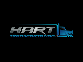 Hart Transportation  logo design by ndaru