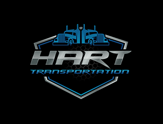 Hart Transportation  logo design by ndaru