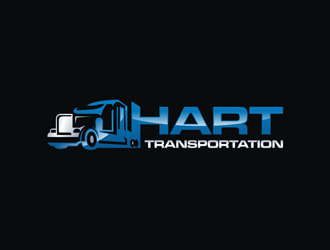 Hart Transportation  logo design by Rizqy