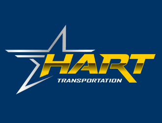 Hart Transportation  logo design by Coolwanz