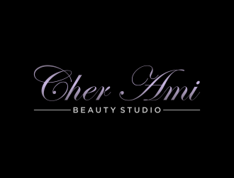 Cher Ami Beauty Studio logo design by haidar