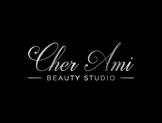 Cher Ami Beauty Studio logo design by treemouse