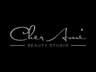 Cher Ami Beauty Studio logo design by p0peye