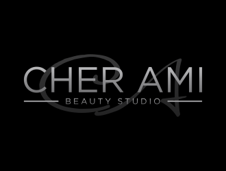 Cher Ami Beauty Studio logo design by p0peye