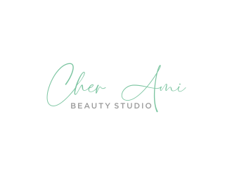 Cher Ami Beauty Studio logo design by Artomoro