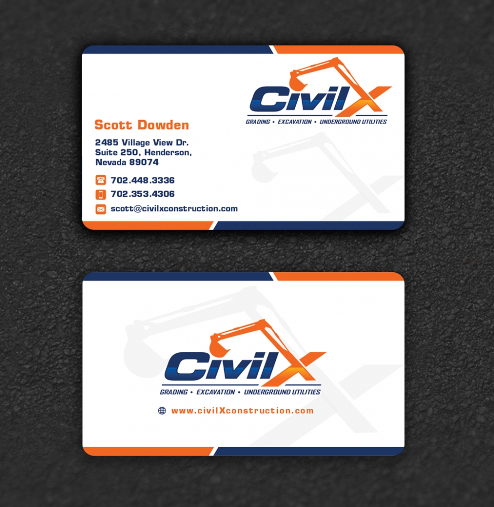 Civil X logo design by ManishKoli