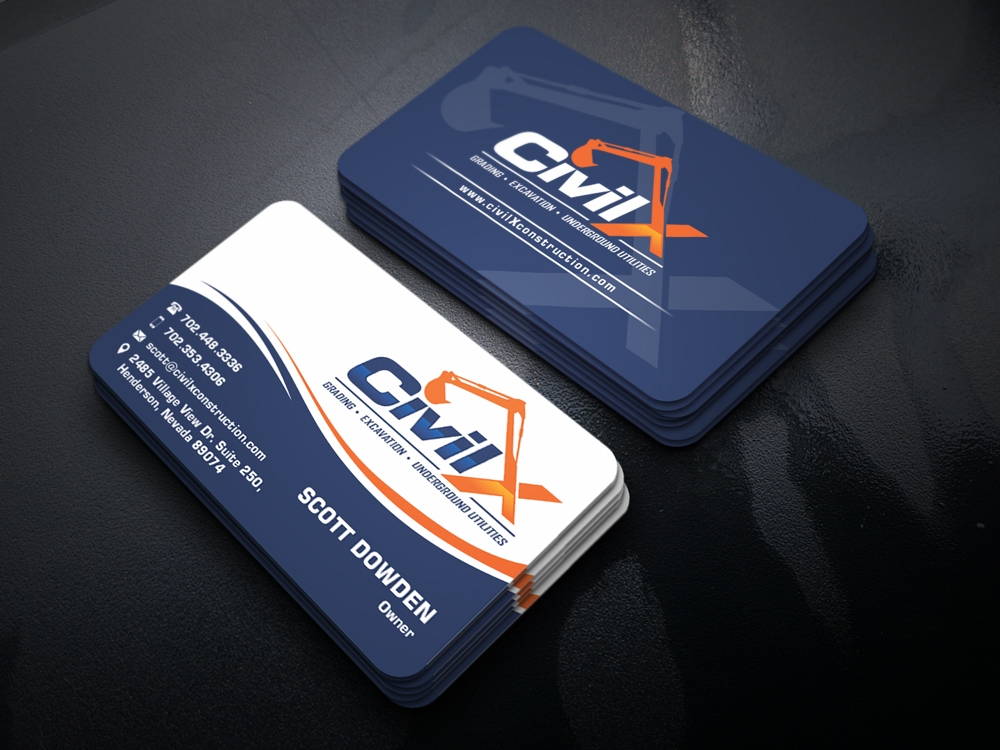 Civil X logo design by ManishKoli