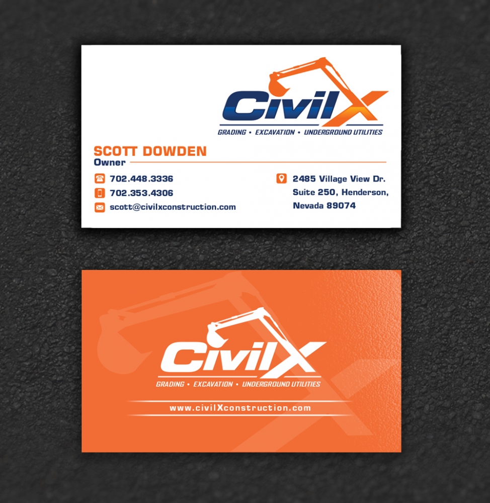 Civil X logo design by ManishKoli