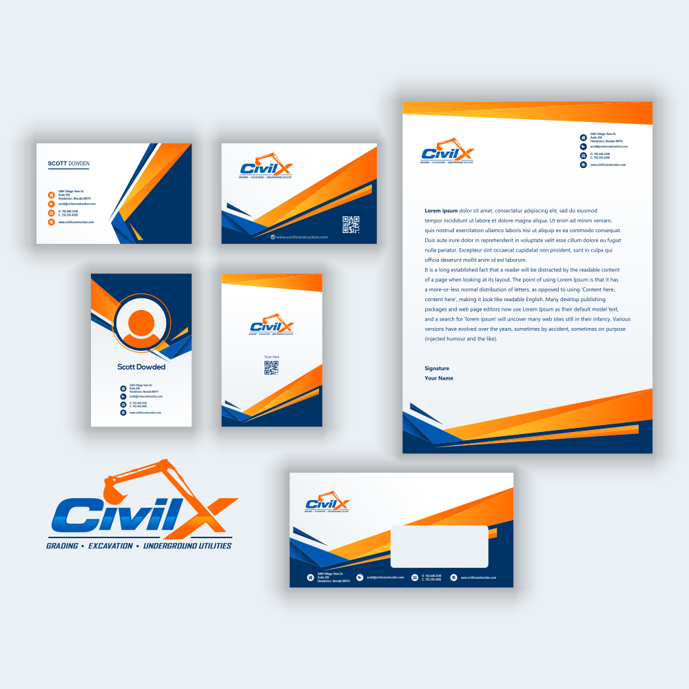 Civil X logo design by Abhinaya_Naila