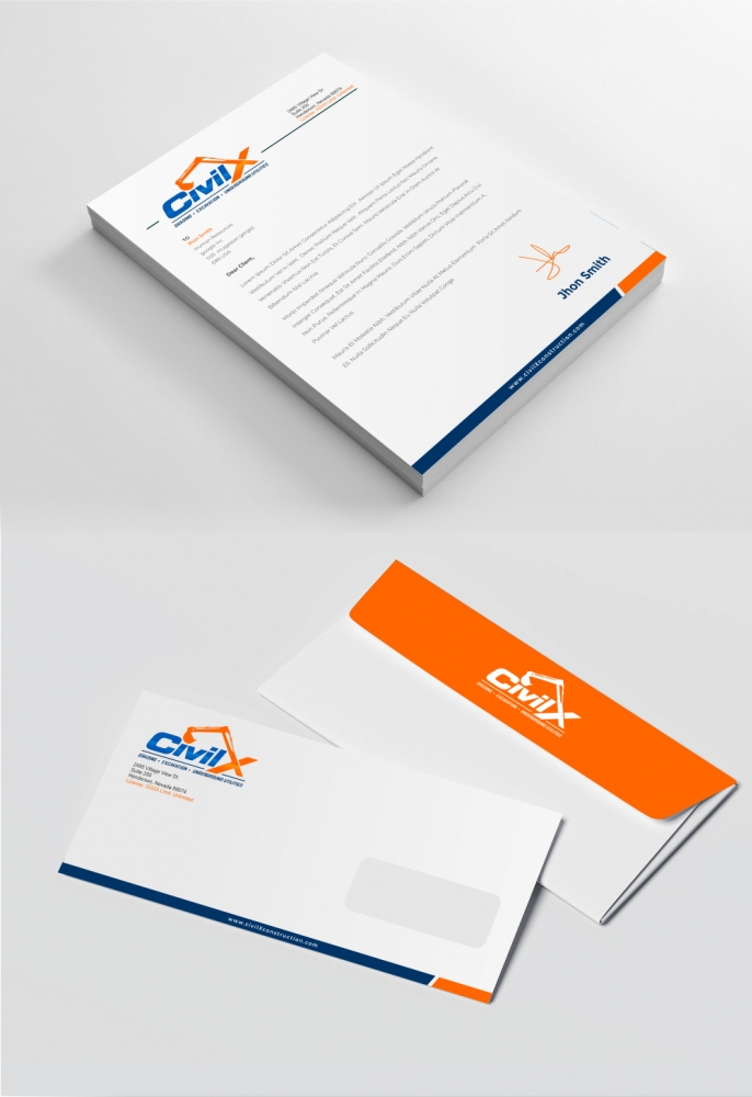 Civil X logo design by zizze23