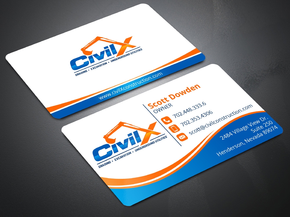 Civil X logo design by Gelotine