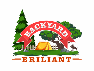 Backyard Brilliant logo design by up2date