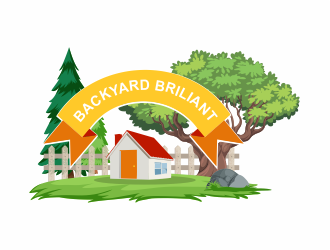 Backyard Brilliant logo design by up2date