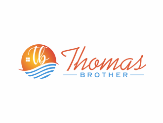 Thomas Brothers Real Estate  logo design by up2date