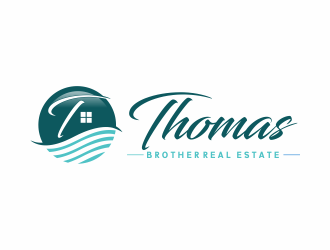 Thomas Brothers Real Estate  logo design by up2date