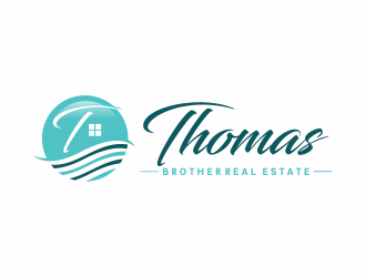 Thomas Brothers Real Estate  logo design by up2date