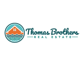 Thomas Brothers Real Estate  logo design by fantastic4