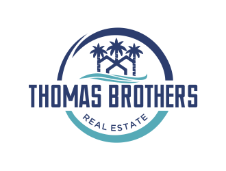 Thomas Brothers Real Estate  logo design by YONK