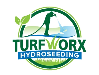 TURFWORX HYDROSEEDING logo design by jaize