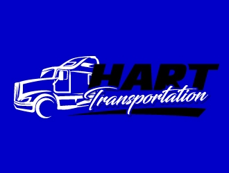 Hart Transportation  logo design by jaize