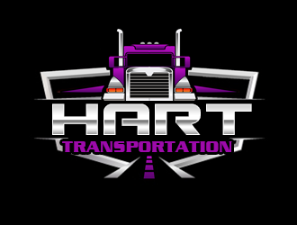 Hart Transportation  logo design by kunejo