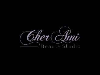 Cher Ami Beauty Studio logo design by checx