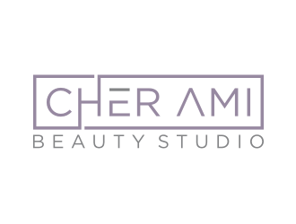 Cher Ami Beauty Studio logo design by puthreeone