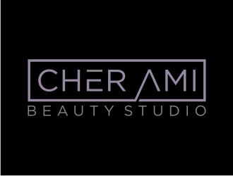 Cher Ami Beauty Studio logo design by puthreeone