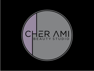 Cher Ami Beauty Studio logo design by puthreeone