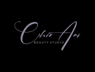 Cher Ami Beauty Studio logo design by christabel