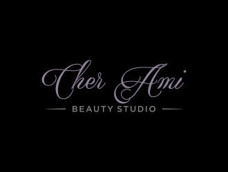 Cher Ami Beauty Studio logo design by christabel