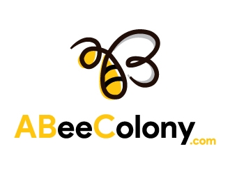 ABeeColony.com logo design by Niqnish