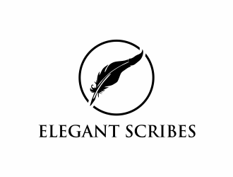 Elegant Scribes logo design by scolessi