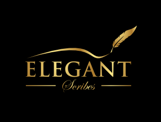 Elegant Scribes logo design by scolessi