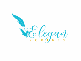 Elegant Scribes logo design by scolessi