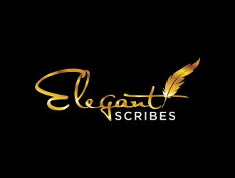 Elegant Scribes logo design by scolessi