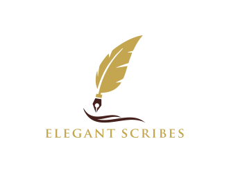 Elegant Scribes logo design by checx