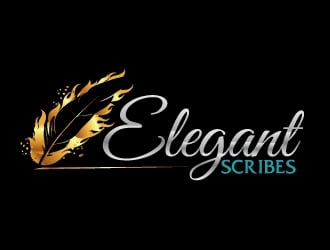 Elegant Scribes logo design by AamirKhan