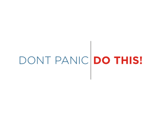 Dont Panic Do This! logo design by Diancox