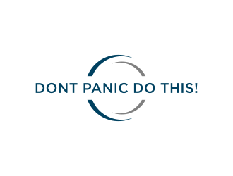 Dont Panic Do This! logo design by checx