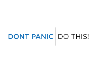 Dont Panic Do This! logo design by yoichi