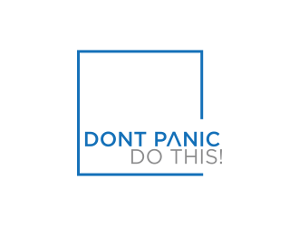 Dont Panic Do This! logo design by yoichi