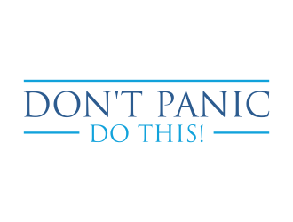 Dont Panic Do This! logo design by almaula